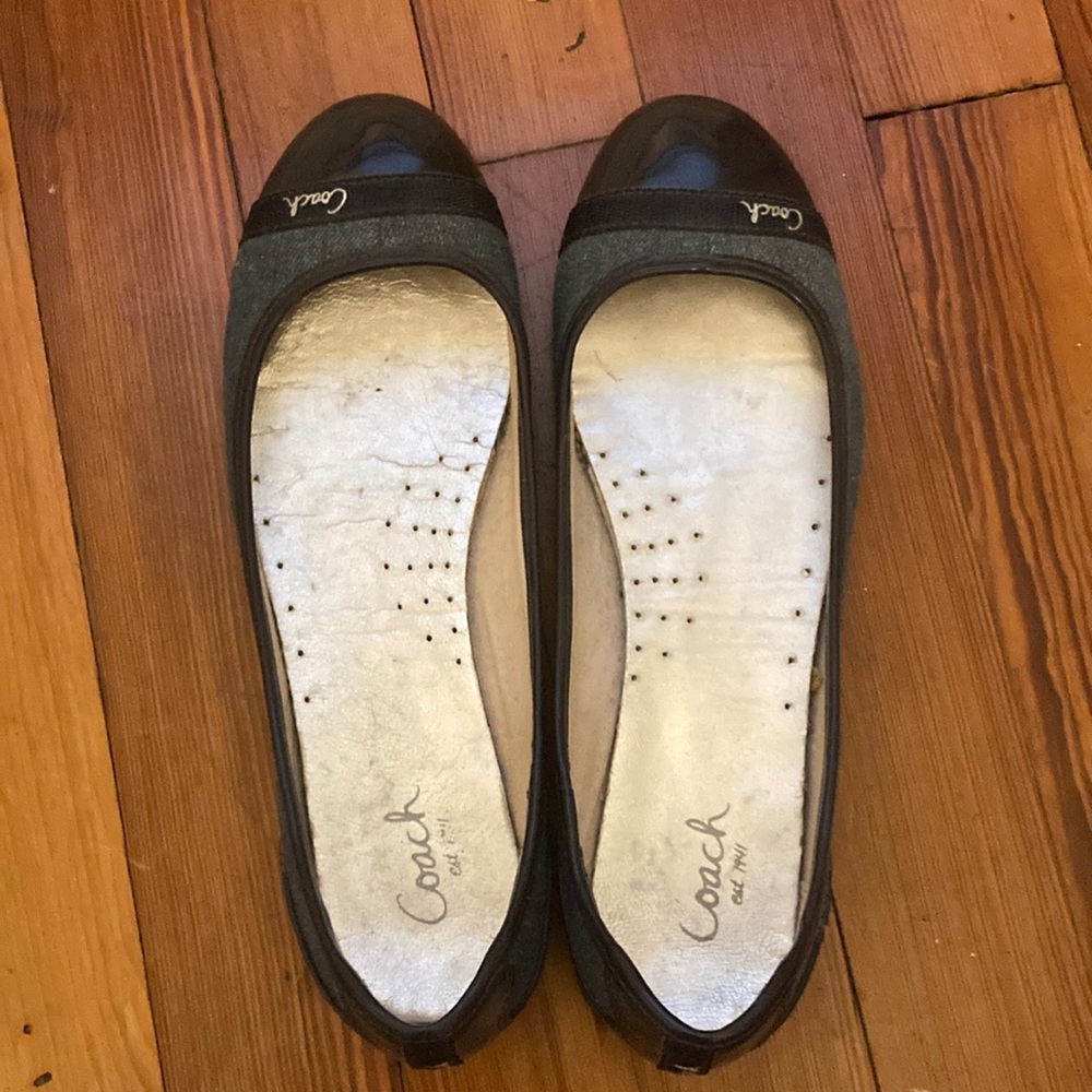 Size 9 Blue Coach shoe